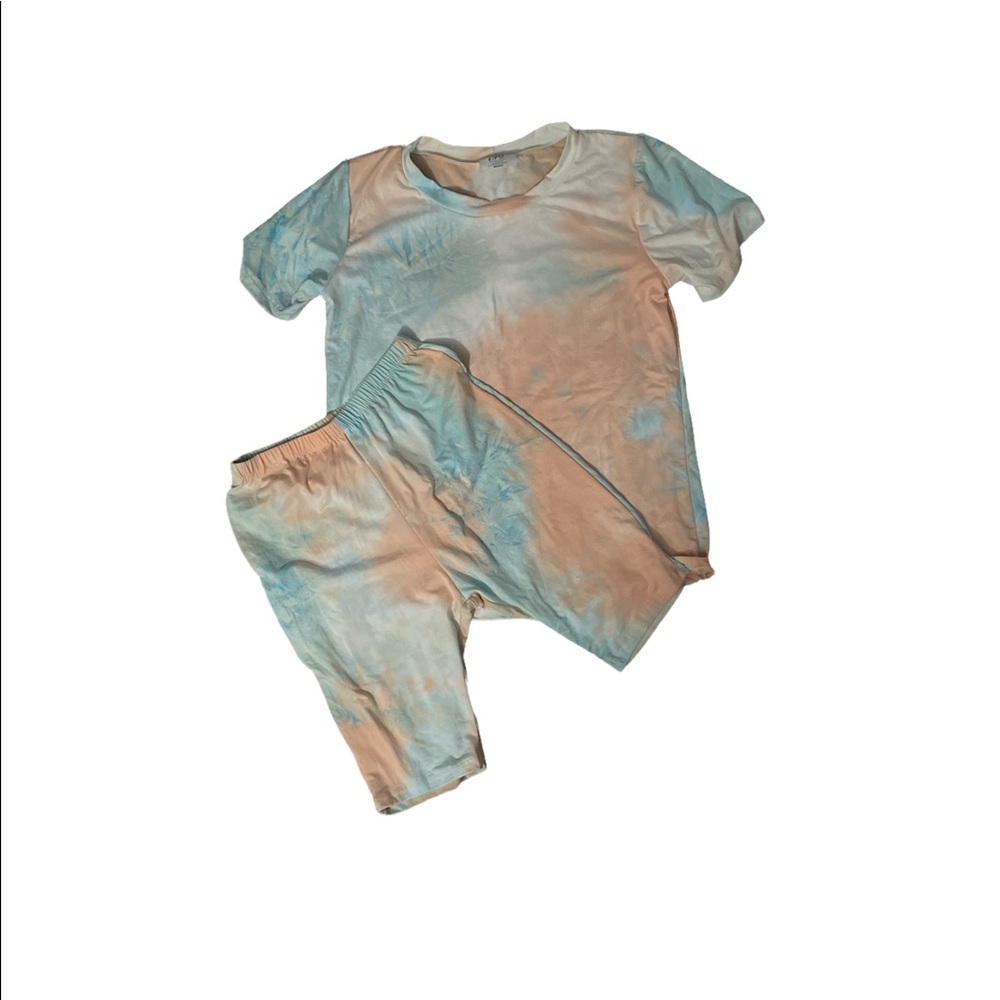 Tee with shorts